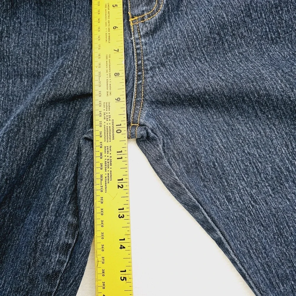 Glo Womens 15 Bell Bottom Flare Jeans‎ Junior Denim Blue Y2K Americana